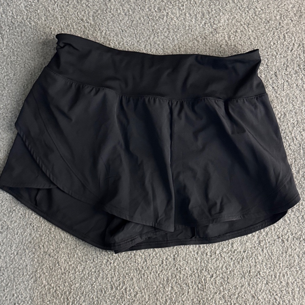 Black Women's Athletic Shorts